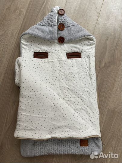 Loom конверт Henry вязанный на выписку для малыша