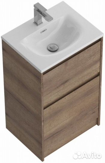 Мебель для ванной BelBagno Kraft-39-500-PIA-BB-8099-3-50 Rovere Tabacco