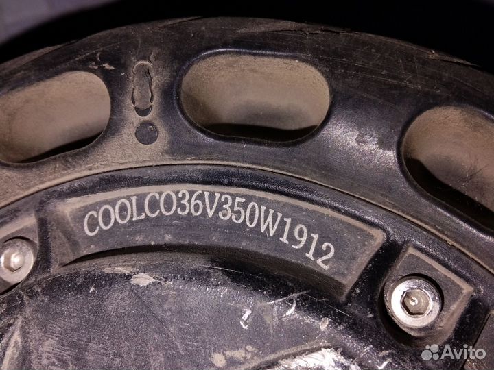 Мотор колесо для электросамоката kugoo s3