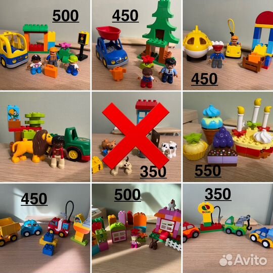 Lego duplo наборы в описании