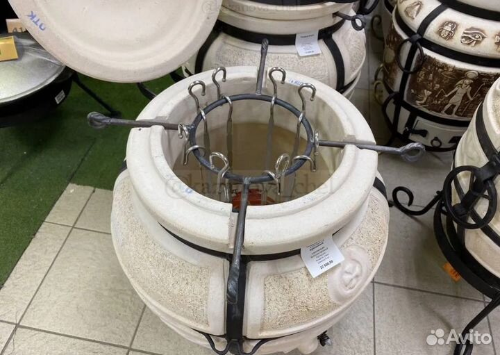 Тандыр с откидной крышкой 