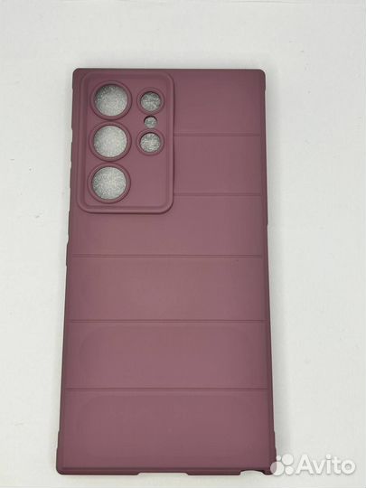 Чехол Samsung S24 Ultra противоударный с бортом