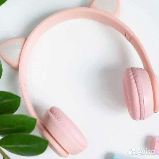 Новые. Беспроводные милые наушники для детей