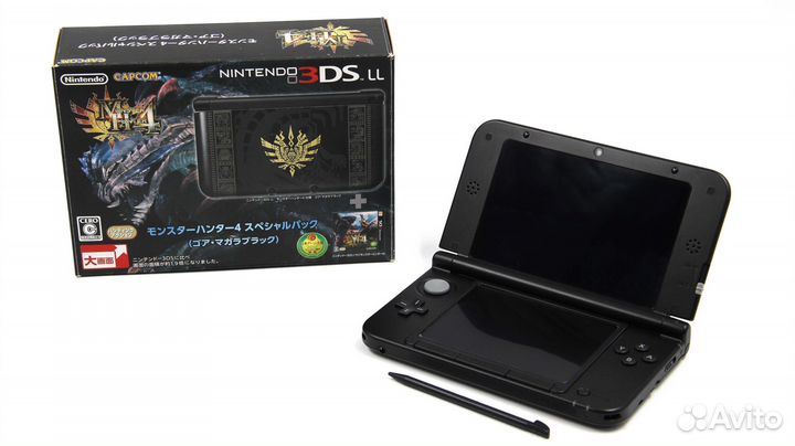 Nintendo 3DS LL 128 Gb Monster Hunter 4 В коробке