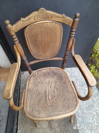 Стул венский старинный 19 век Thonet
