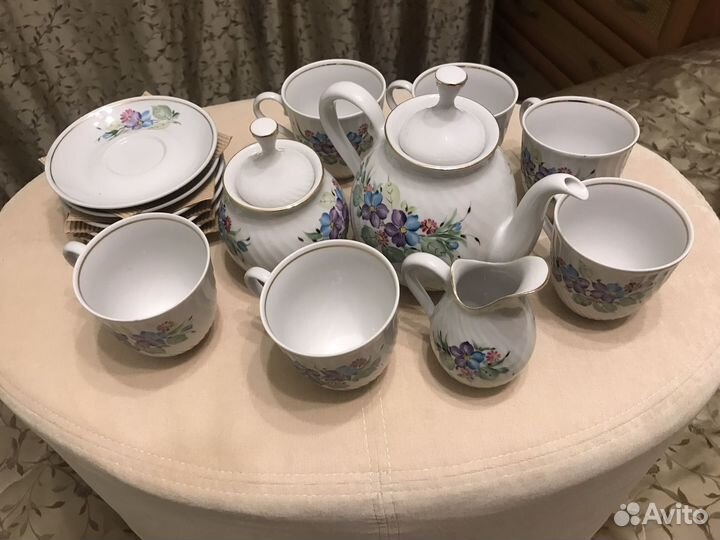 Сервиз чайный Сысертский фарфор