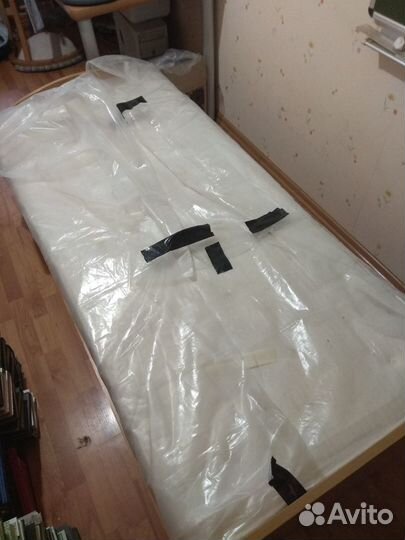 Кровать с матрасом детская широкая