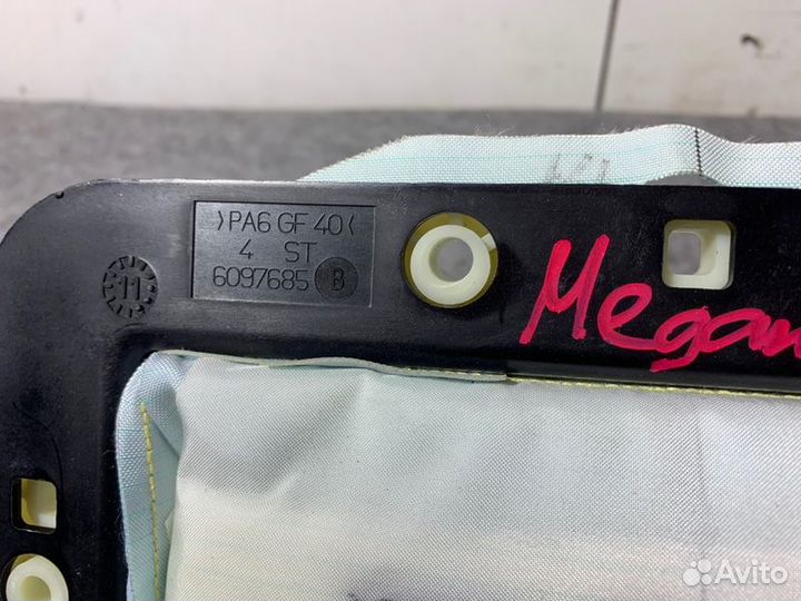 Подушка безопасности пассажира Renault Megane KZ0U