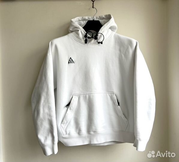 Nike ACG Mens Pullover Hoodie Summit White Heavy