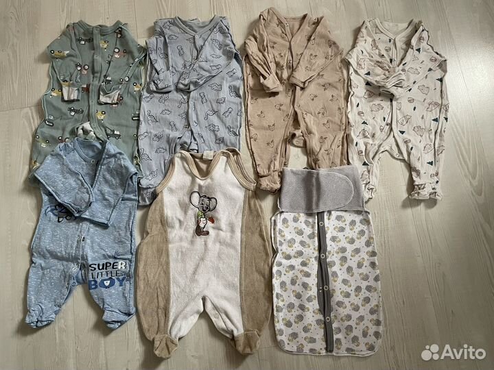 Одежда пакетом для мальчика 56 размер