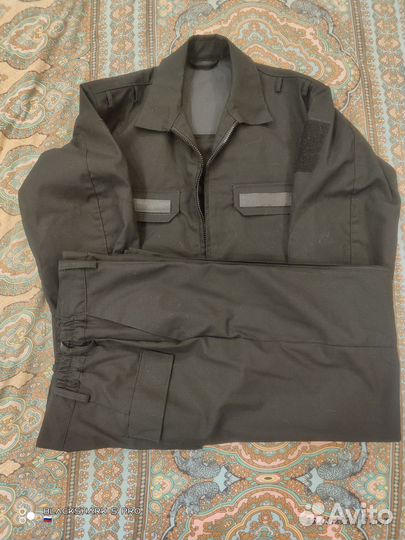 Офисная военная форма черная вмф