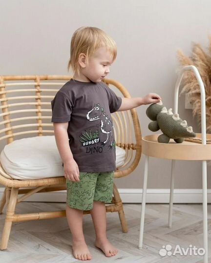 Летний костюм на мальчика 104