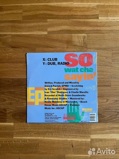 Винил epmd – So Wat Cha Sayin LP