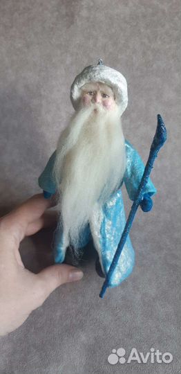 Ватные елочные игрушки