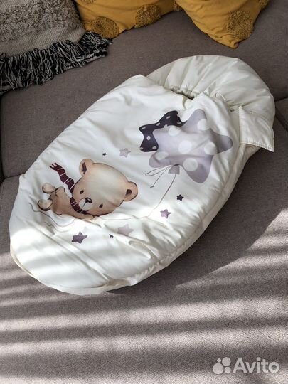 Комплект на выписку зимний. Конверт. 7 вещей