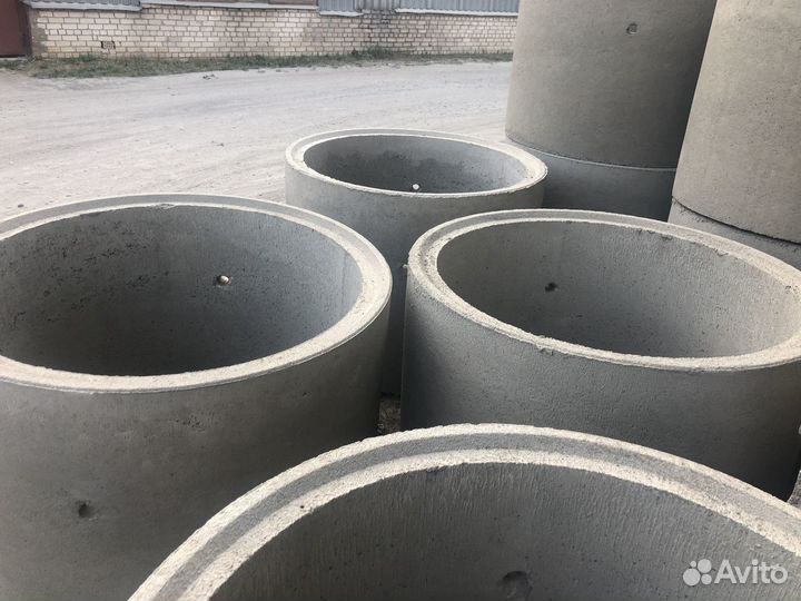 Кольца жби с замком, крышки, днища, люки Септики