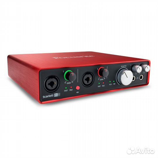 Аудиоинтерфейс Focusrite Scarlett 6i6 2nd gen