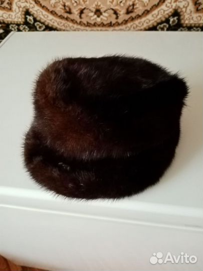 Шапка норковая женская