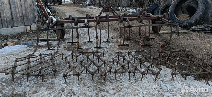 Культиватор Грязинский культиваторный завод КРГ-3,6, 1990