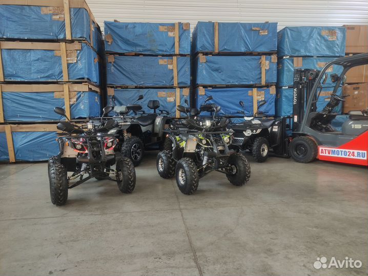 Квадроцикл Motoland FOX 125 (Green)