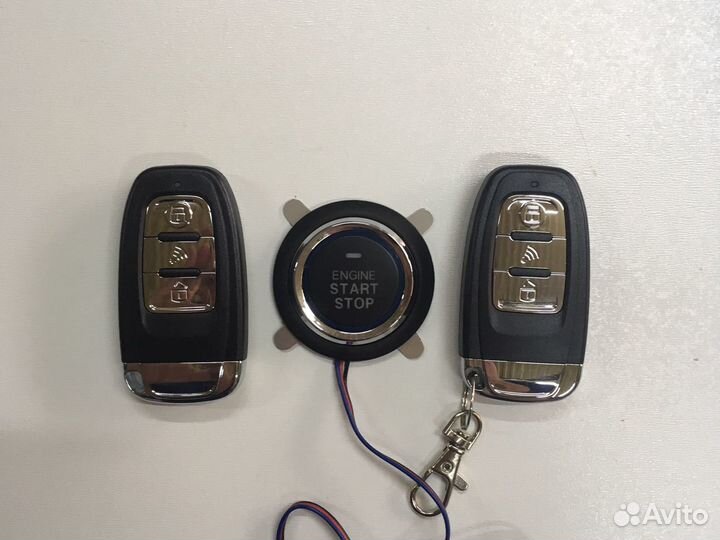 Кнопка старт-стоп с бесключевым доступом PKE №1