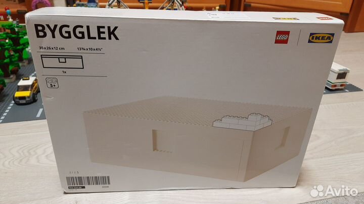 Контейнер lego IKEA bygglek