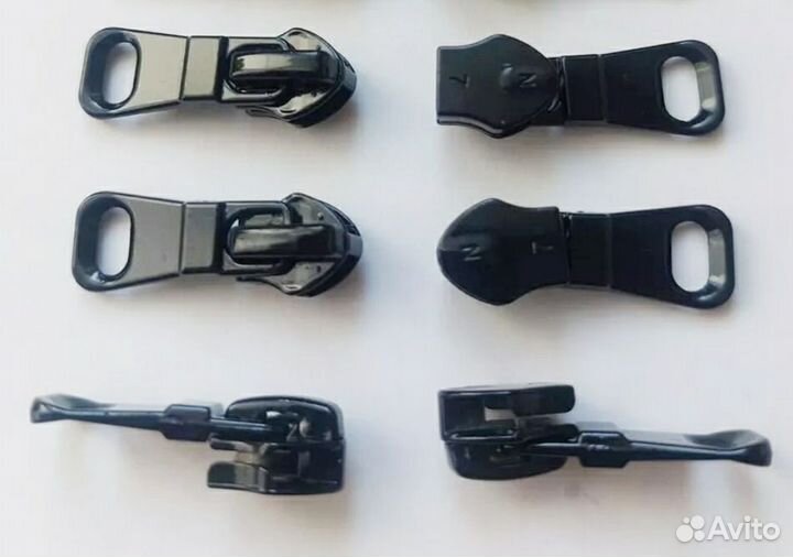 Бегунки №7 для водонепроницаемой молнии спираль