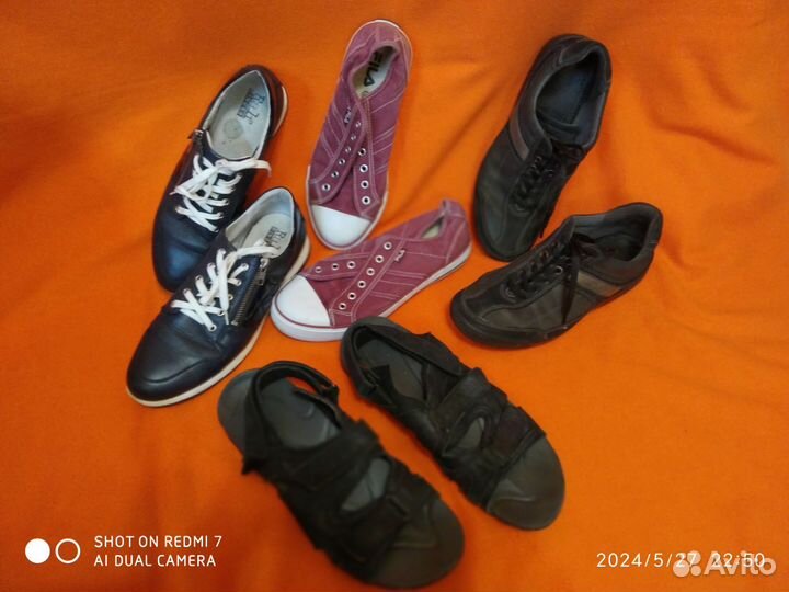 Обувь мужская, кросовки сандали