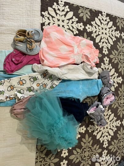 Детские вещи пакетом для девочек 68 74