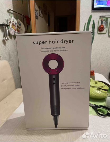 Новый Фен Dyson Hair Dryer HD15 1600 Вт Розовый