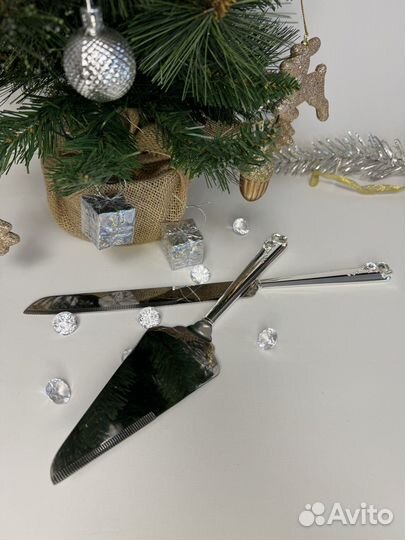 Набор для торта лопатка и нож