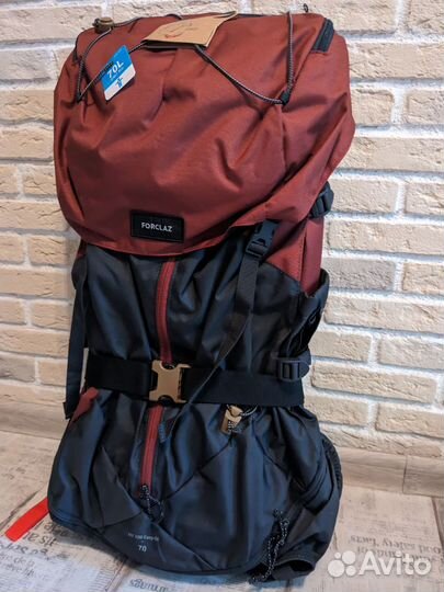 Рюкзак decathlon 70л MT100 EasyFit Forclaz