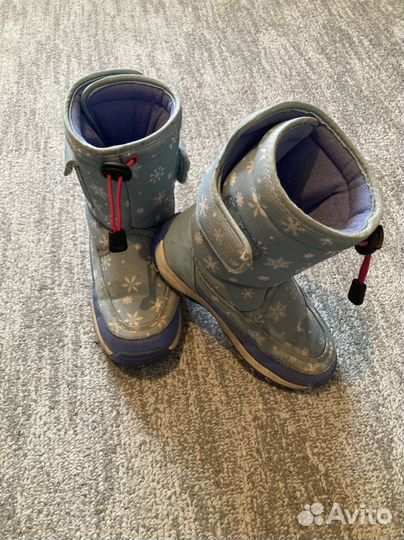Сапоги зимние ддя девочки 29