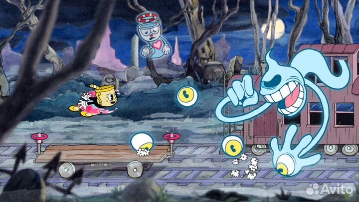 Cuphead + The Delicious Last Course для ps4,5