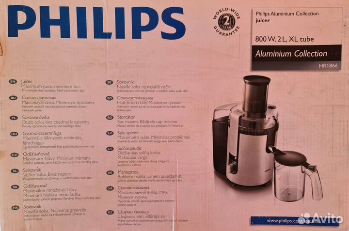 Соковыжималка центробежная Phillips