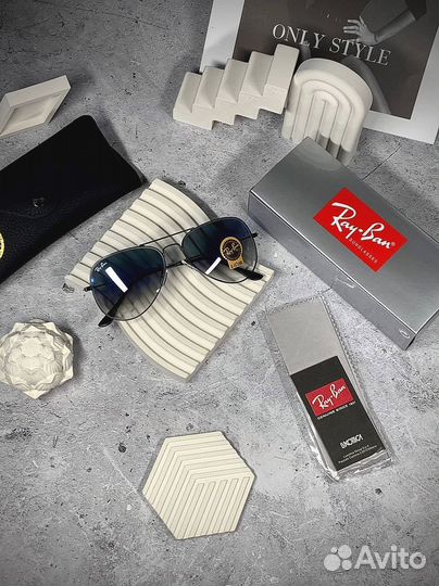 Очки Ray Ban Aviator синий