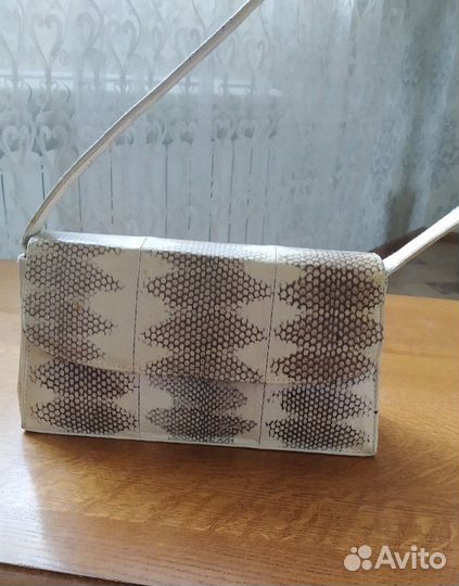Сумочка женская из кожи питона