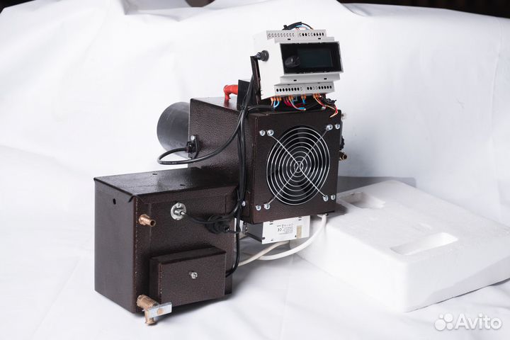 Котел на отработке 30-50кВт с цифровым дисплеем