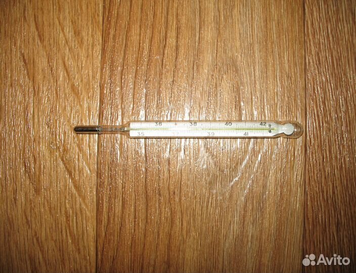 Медицинский термометр, ртутный, новый, СССР