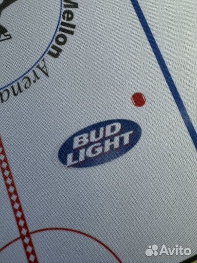 Коврик для мыши NHL Pittsburgh Penguins желтый