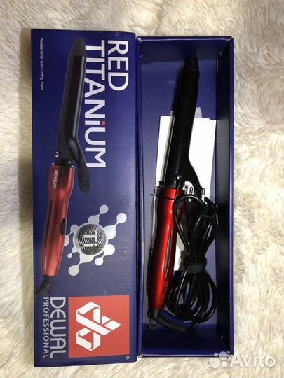 Плойка для волос Red Titanium