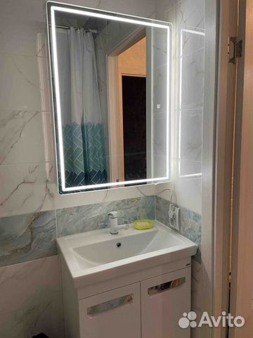 Зеркальный шкаф в ванную с подсветкой объявление продам