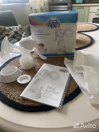 Молокоотсос ручной canpol babies