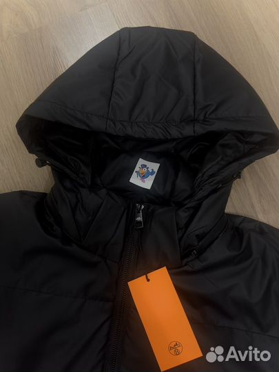 Куртка мужская Hermes Черная демисезонная