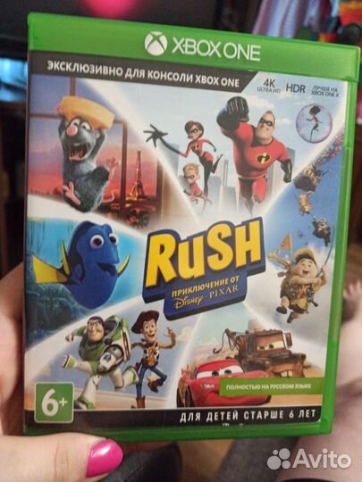Rush xbox one приключения от pixar для kinect2 рус