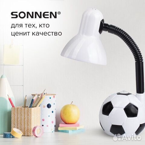 Светильник настольный sonnen OU-503, Мяч