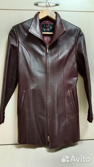 Кожаная куртка- пиджак
