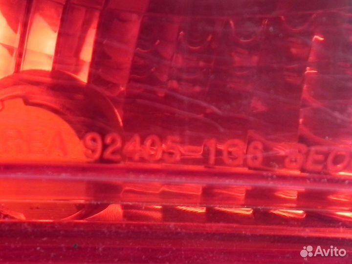 Фонарь в задний бампер левый Kia Rio II Рио 2