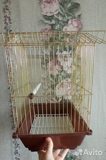 Клетка для попугая бу. Торг уместен