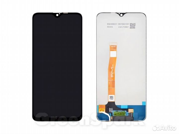 Дисплей для Realme 5 Pro +тач черный copy